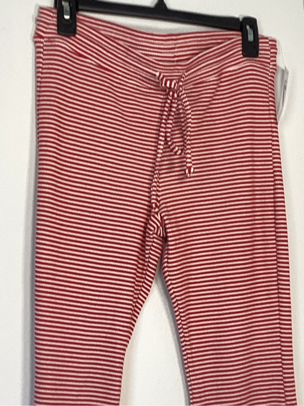 NWT Hollister Red and White Striped Drawstring Knit PantsnWT - Picture 5 of 7